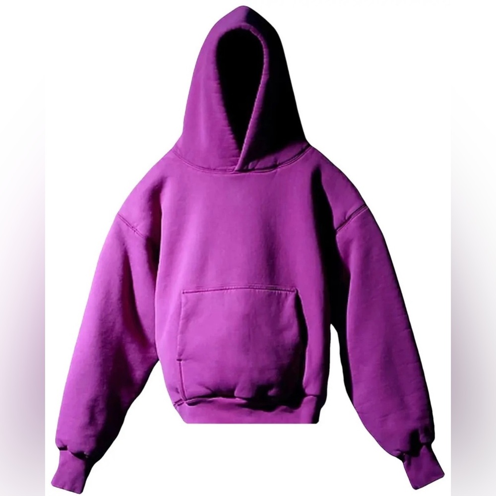 Yeezy gap perfect hoodie purple xs new in package